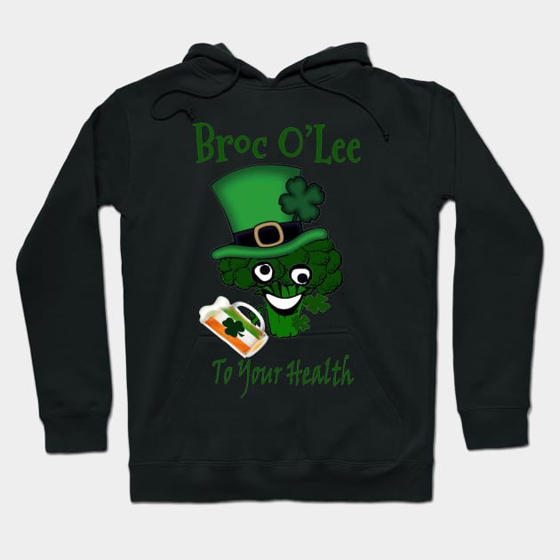 Vegan St Patricks Day Irish Hoodie by PoetandChef